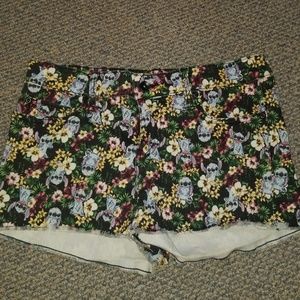 Disney Stich Jean shorts